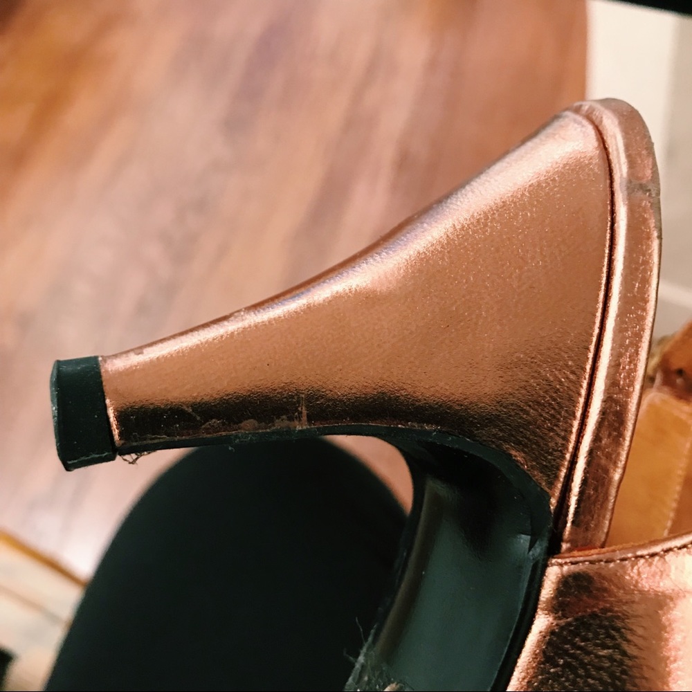 bronze heels - Picture 3 of 3